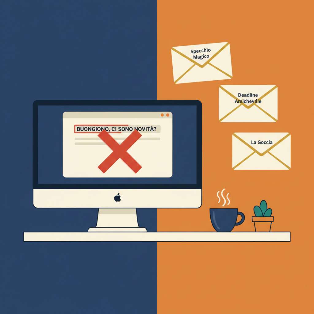 La mail di sollecito perfetta