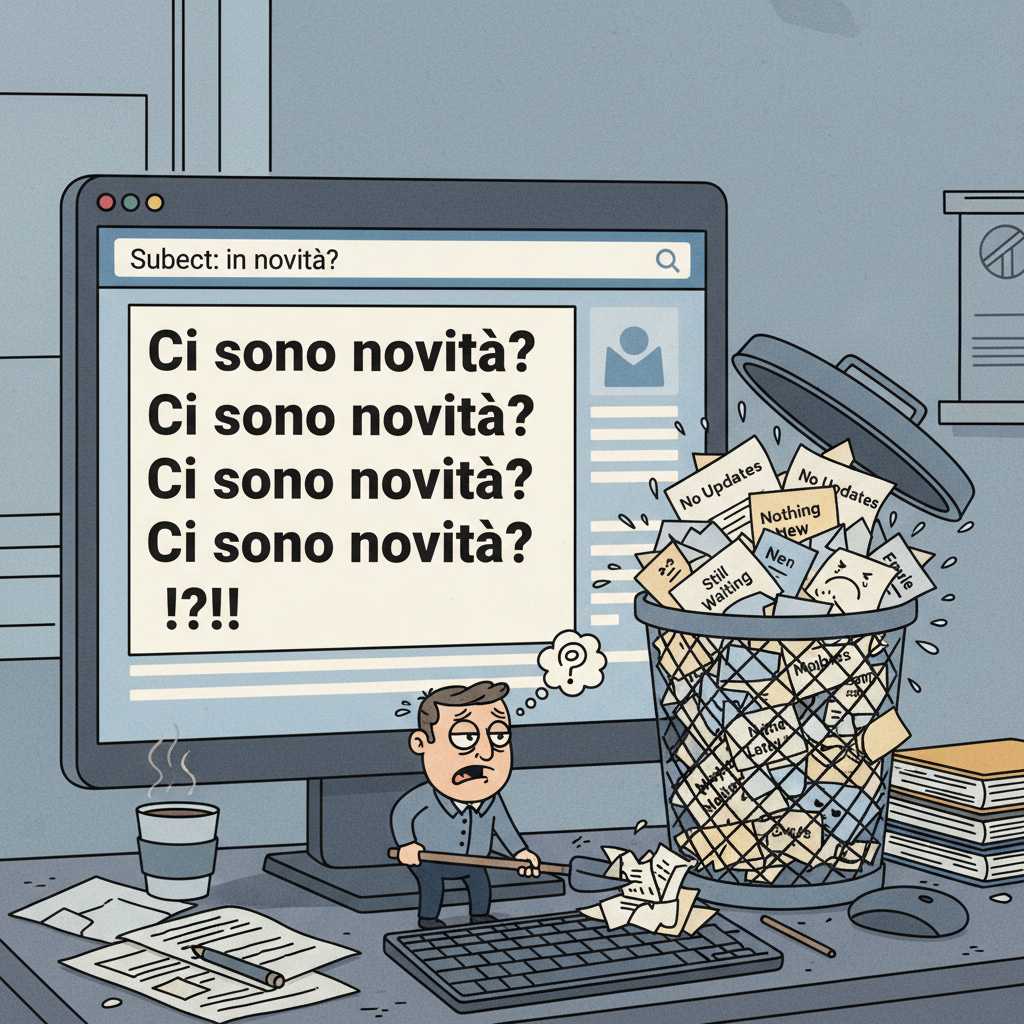 Buongiorno ci sono novità
