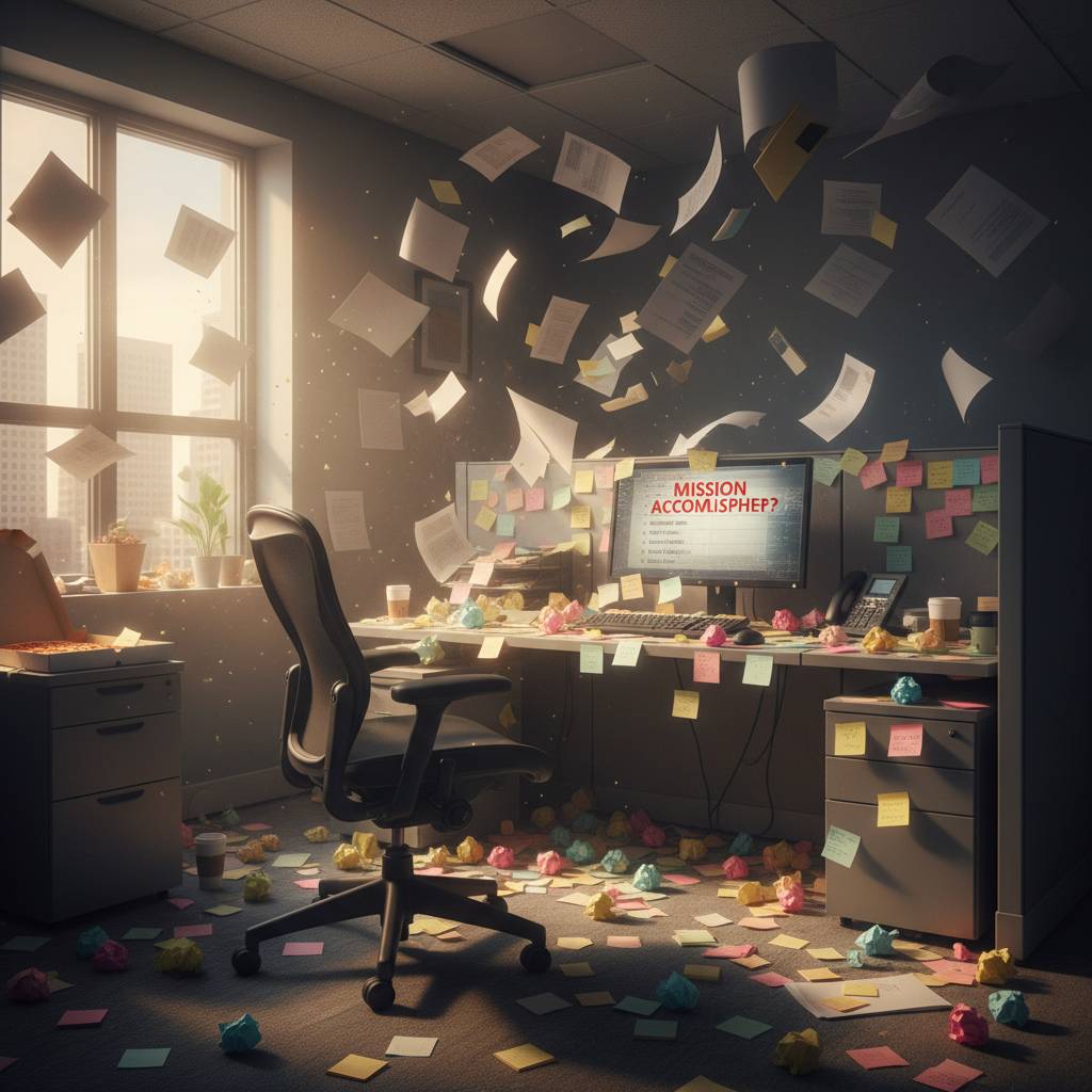 L azienda che funzionava grazie ai Post-it (finche non sono caduti tutti)
