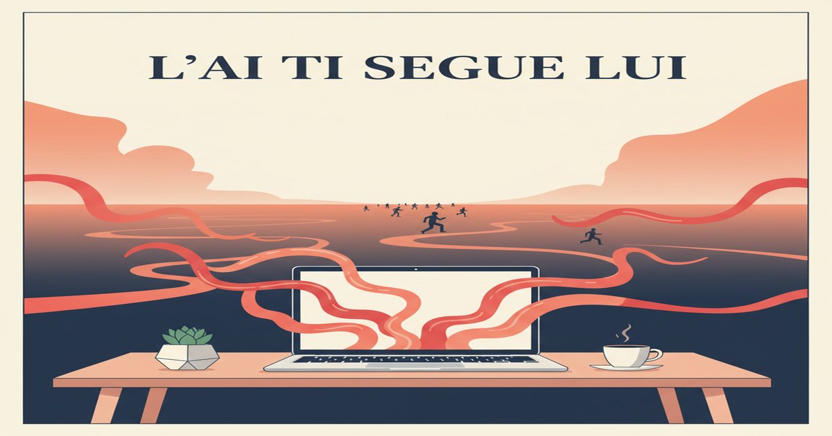 L''AI ti segue lui, così il cliente smette di scappare