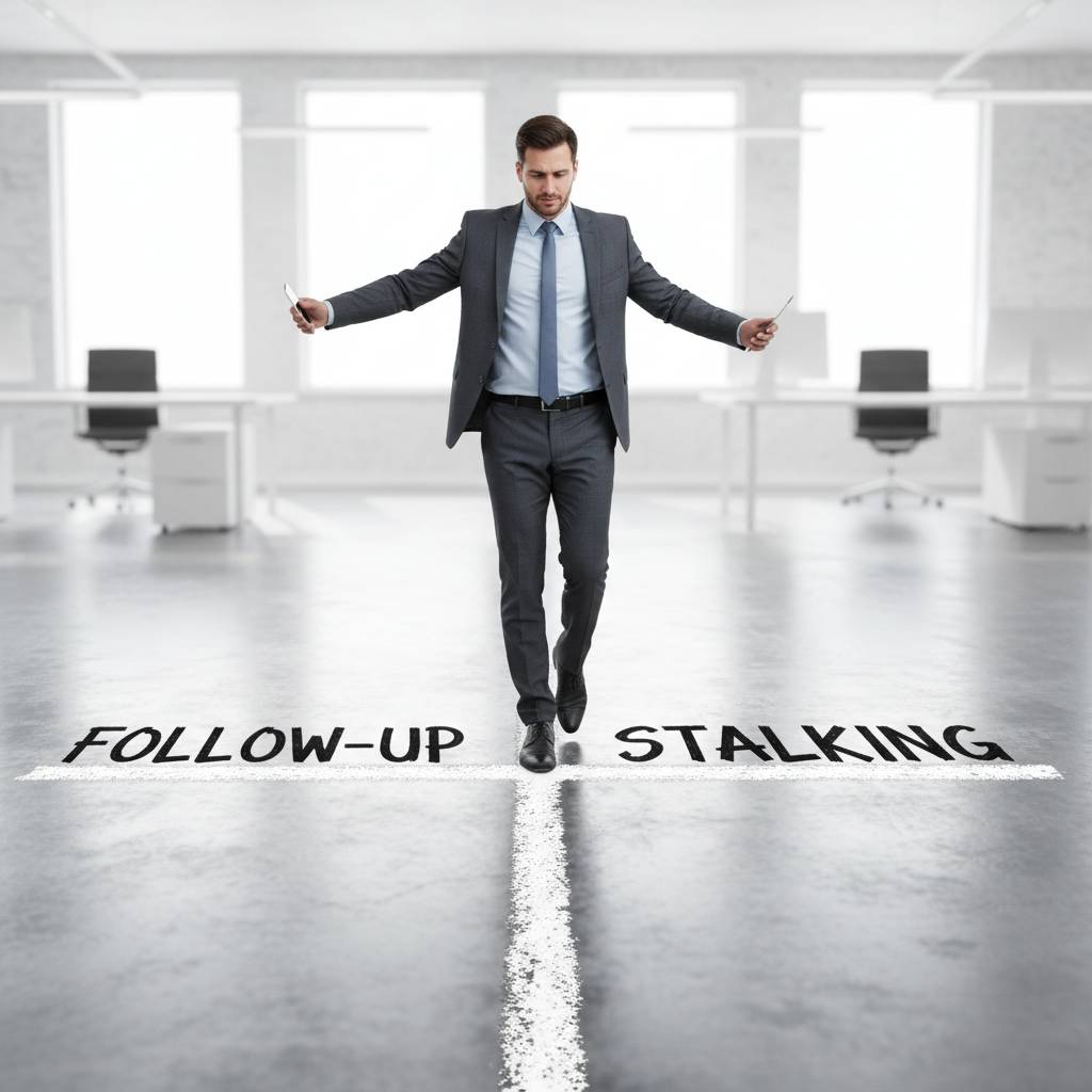 Il fornitore che non molla: come distinguere un buon follow-up da uno stalker