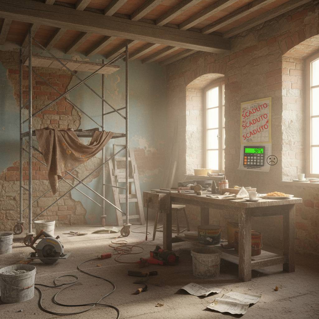 Il bonus casa scende dal 50% al 36%: la storia di chi ha aspettato e ora piange