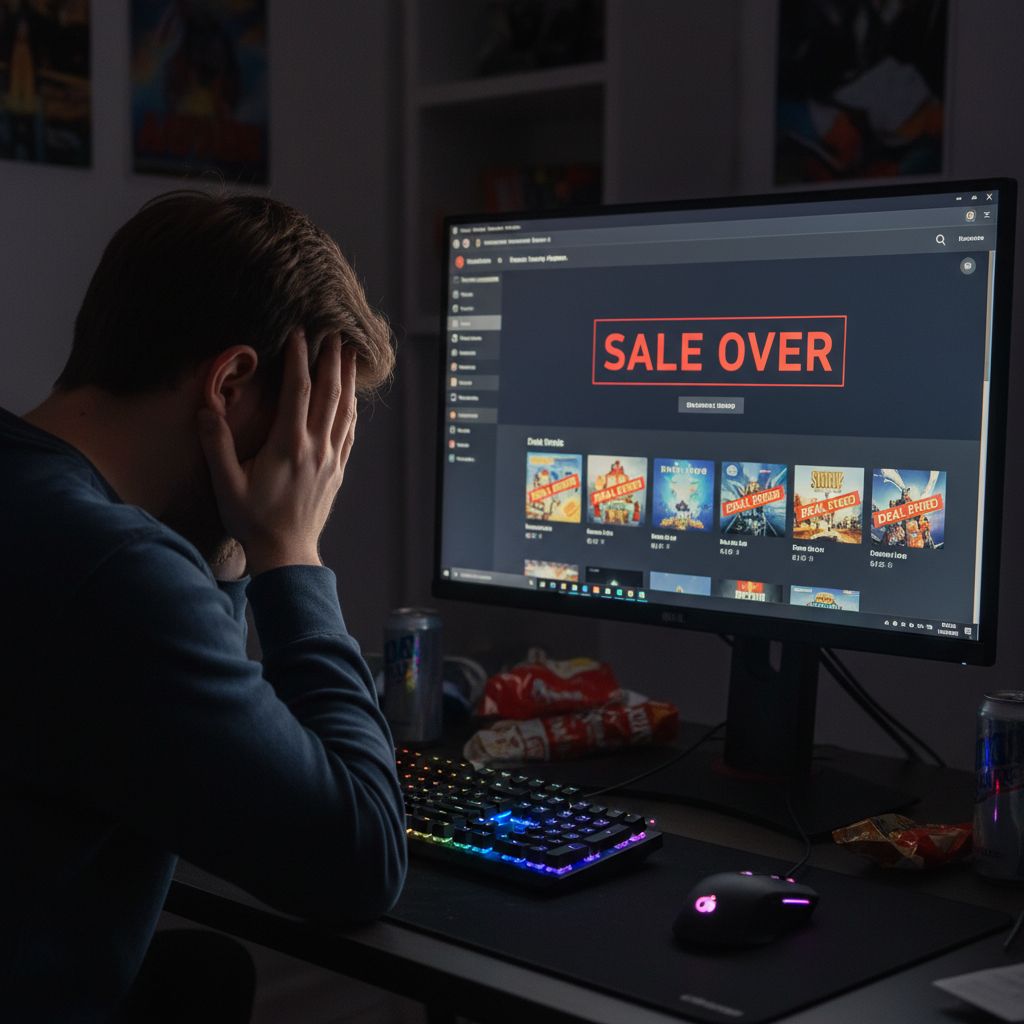 Il saldo Steam e'' finito e tu hai comprato 0 giochi. Come ogni anno.