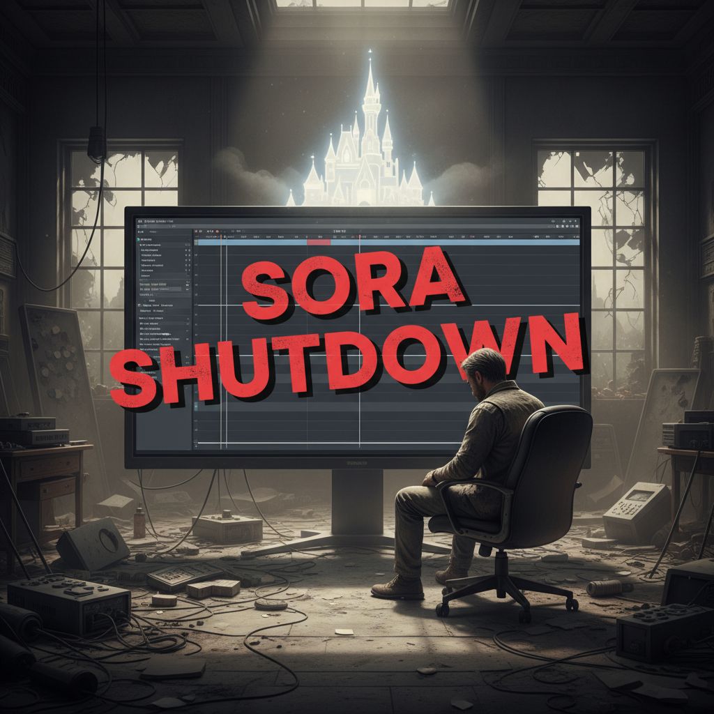 OpenAI ha spento Sora. La generazione video AI e'' morta e Disney ha perso 1 miliardo