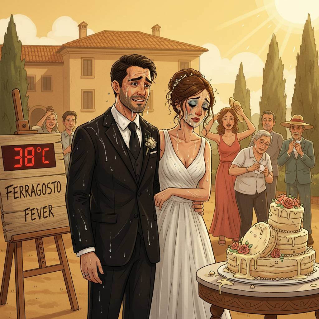 Matrimonio a giugno: spendi come un mutuo, sudi come un ghiacciolo al sole