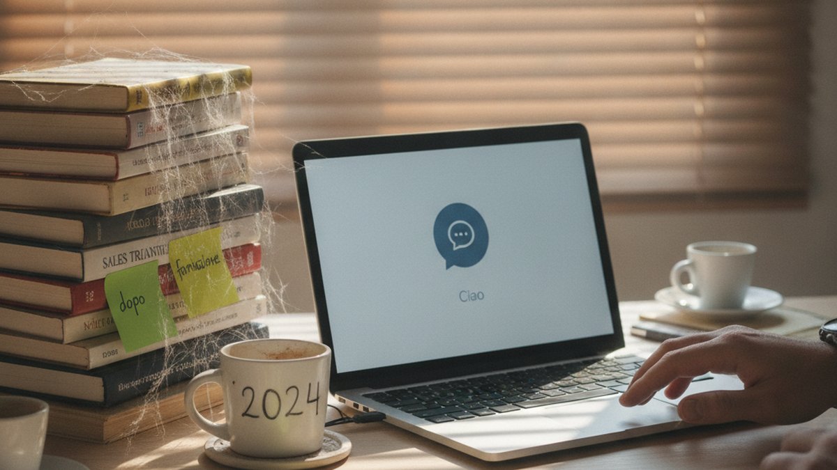 L'AI non ti forma le vendite: guida utile per chi ha rimandato la formazione (e ora usa l'intelligenza artificiale come scusa)