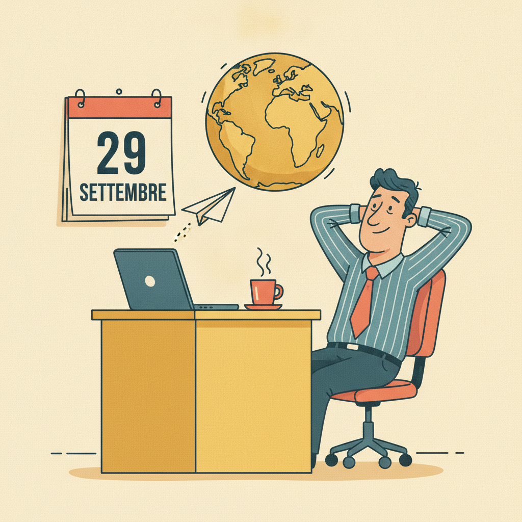 Il corso per vendere all'estero parte il 29 settembre. Tu, intanto, lo rimandi a settembre